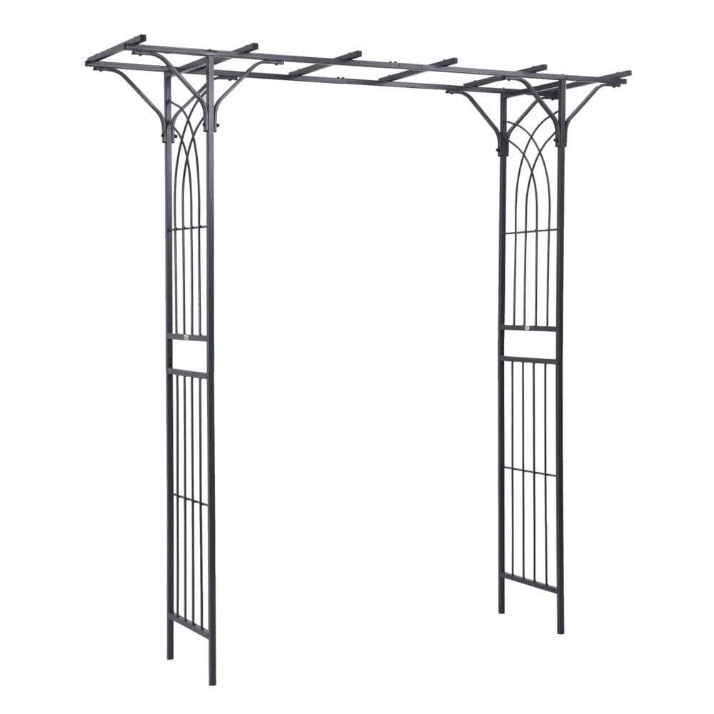 Decorative Metal Garden Trellis Arch with Durable Steel Tubing and Elegant Scrollwork Accent Decor Perfect for Weddings price history on PriceWatchPro