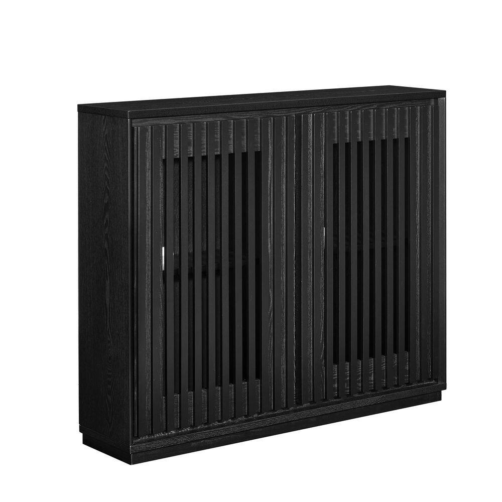 39 in. W x 9.25 in. D x 32.5 in. H Bathroom Black Linen Cabinet price history on PriceWatchPro