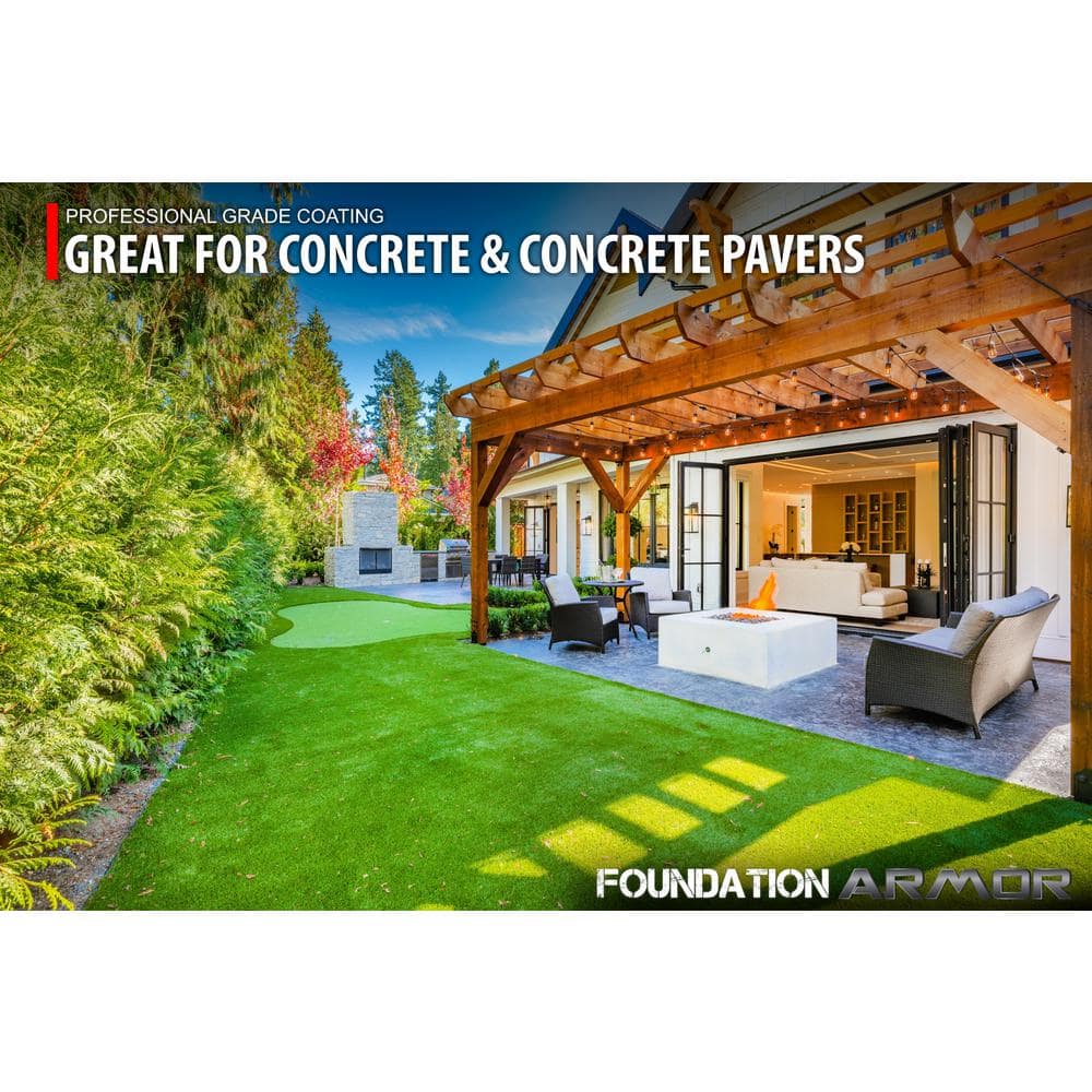 5 Gallon Clear High Gloss Concrete and Masonry Sealer