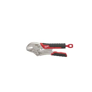 7 in. Straight Jaw Locking Pliers with Grip