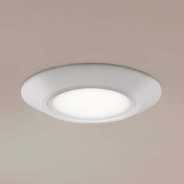 Downlight Gen I 6 in. 3000K White Integrated LED Flush Mount Ceiling Light