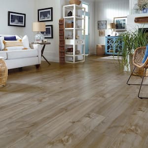 Ghost Ship Maple 7-1/2 in. W Water Resistant Laminate Wood Flooring (23.69 sq. ft./case)