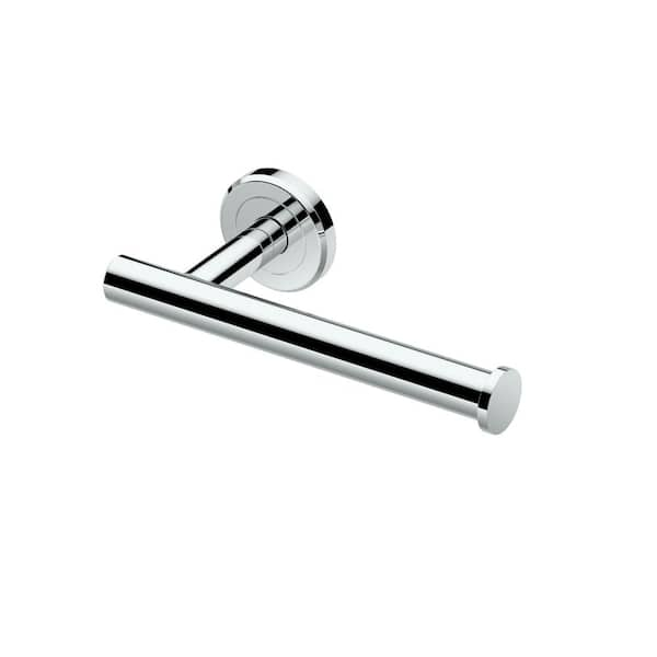 Gatco Latitude II Single Euro Toilet Paper Holder in Chrome