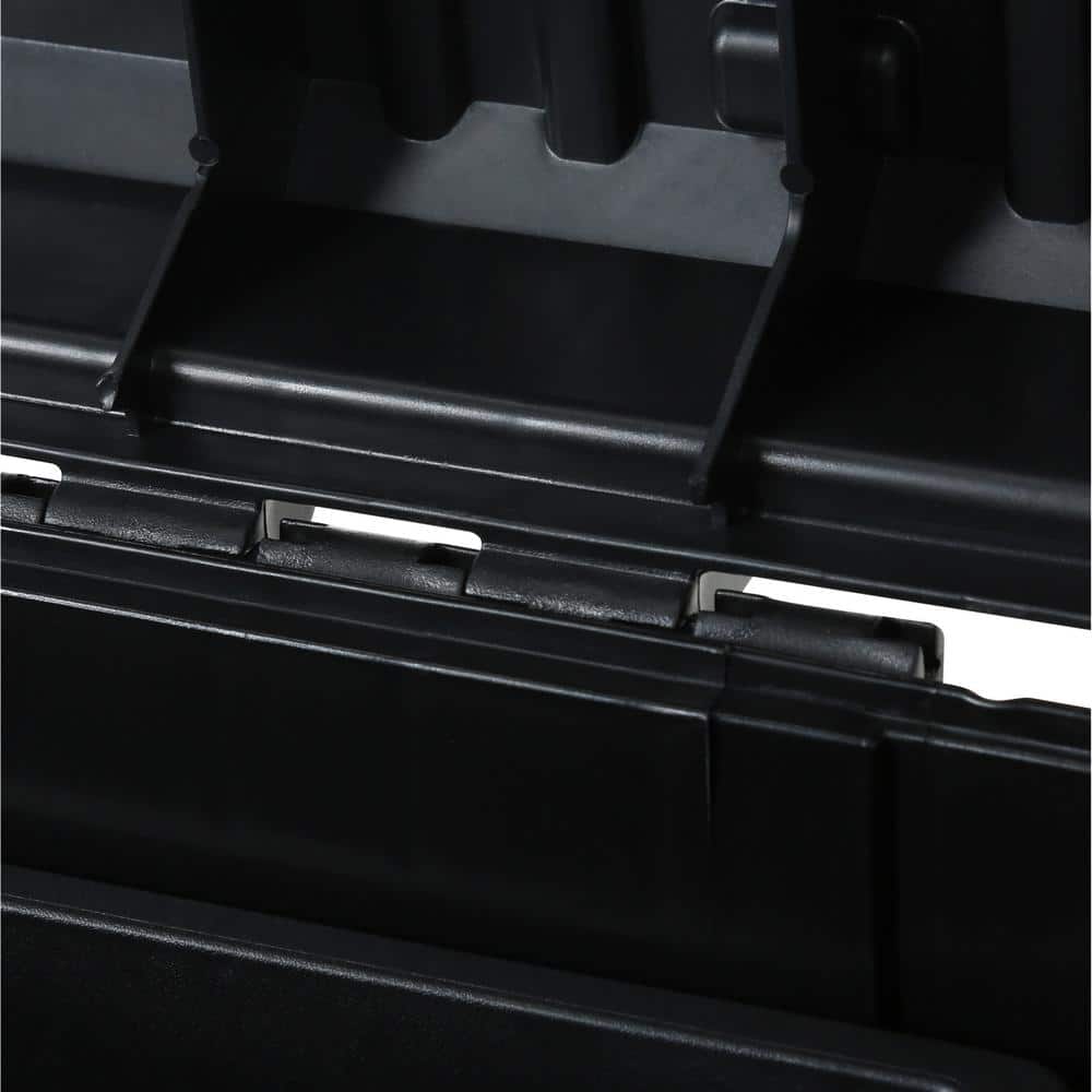 DEWALT TSTAK VI 17" Black and Yellow Stackable Deep Tool Storage Box