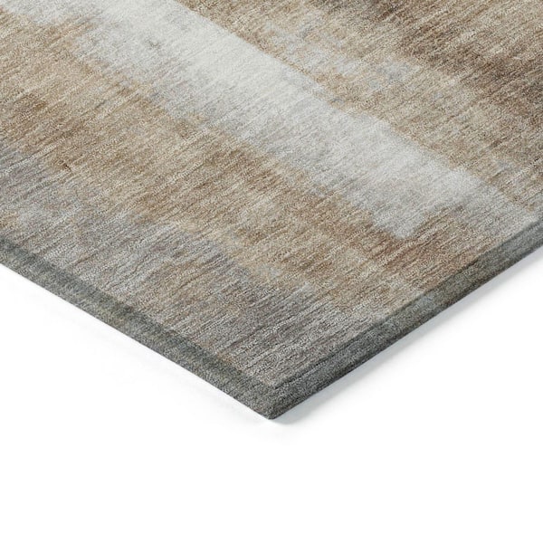 Chantille Machine Washable Indoor/Outdoor Abstract ACN1984 Beige 8 ft. x 10 ft. Area Rug