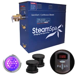 Indulgence 10.5kW Steam Bath Generator Package in Oil Rubbed Bronze