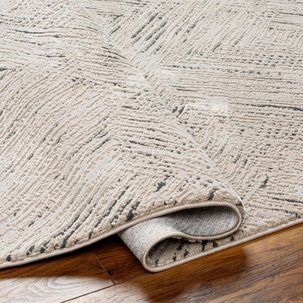 Artistic Weavers 8 X 10 Taupe Indoor Abstract Area Rug in the Rugs  department at