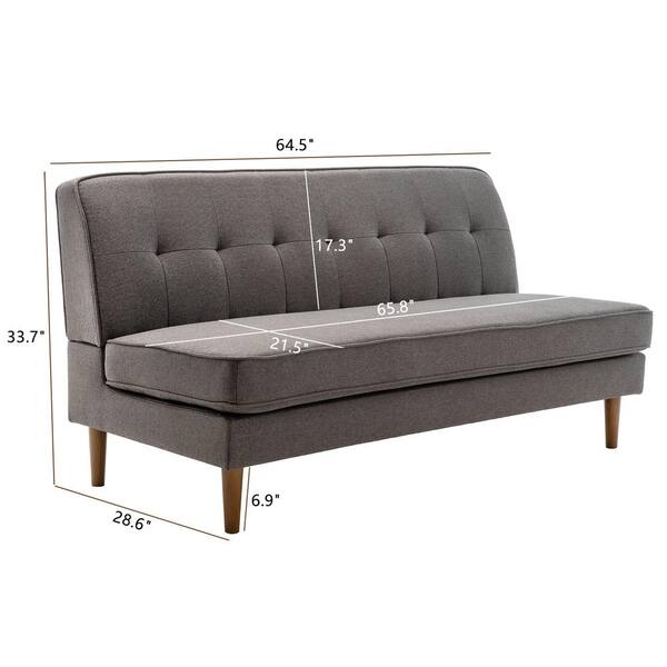 How To Reupholster An Armless Sofa Chair Matttroy