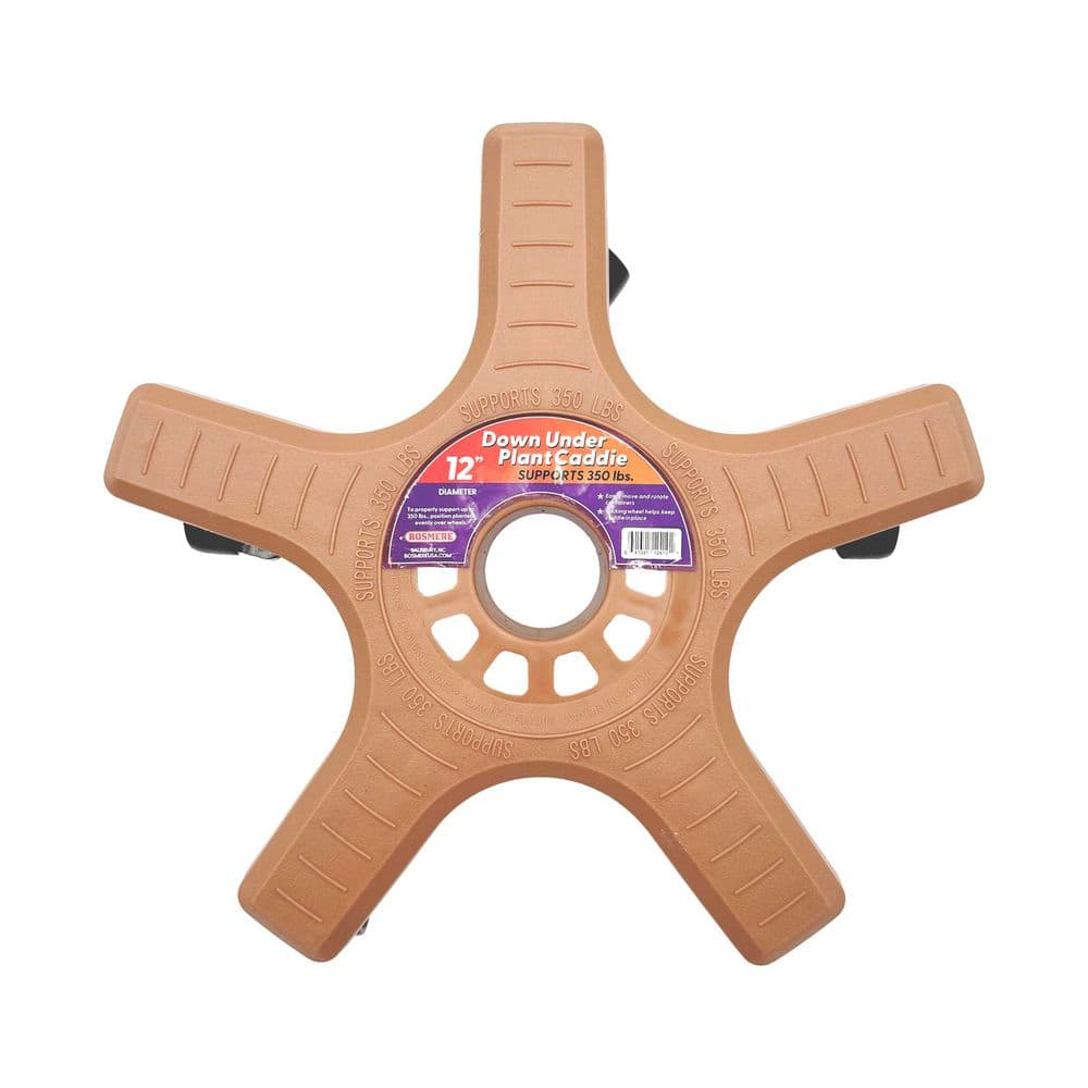 12 in. Terracotta Plastic Down Under Heavy Duty Plant Caddie price history on PriceWatchPro