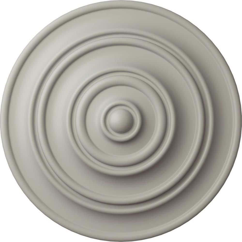 13-1/4 in. x 1/2 in. Classic Urethane Ceiling Medallion (Fits Canopies upto 4-1/8 in.), Pot of Cream price history on PriceWatchPro