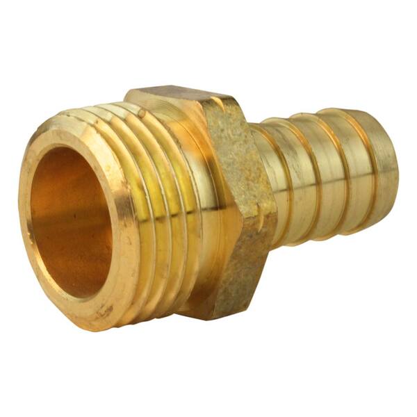 HARFINGTON 5pcs Brass Barbed Fitting 3/8" NPT Female To 5/16