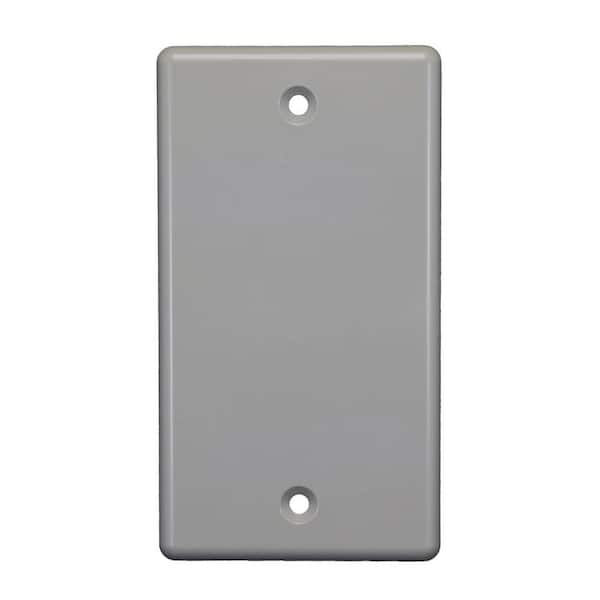 Cantex Single Gang Blank Handy Box Cover