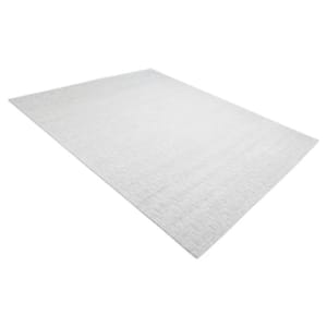 Peyton Contemporary Modern Alabaster 10 ft. x 14 ft. Hand Loomed Area Rug