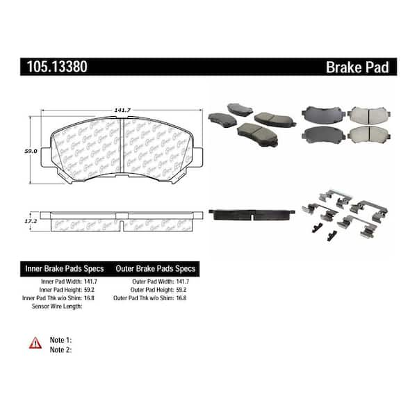 Centric Parts Disc Brake Pad Set