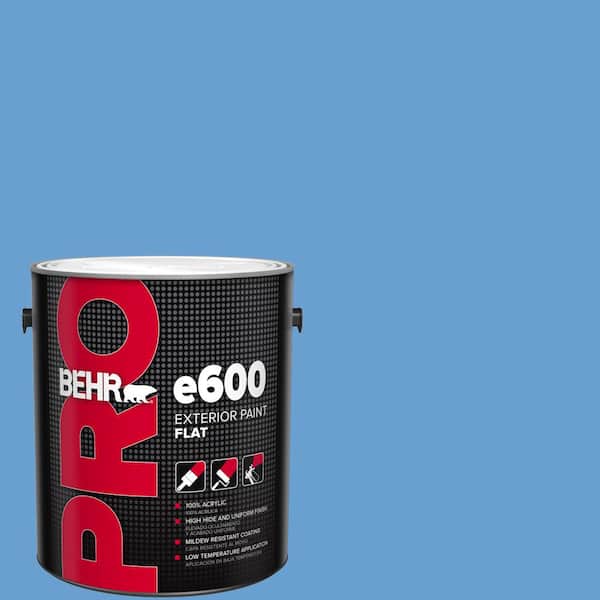 BEHR PRO 1 gal. #P520-4 Cornflower Flat Exterior Paint