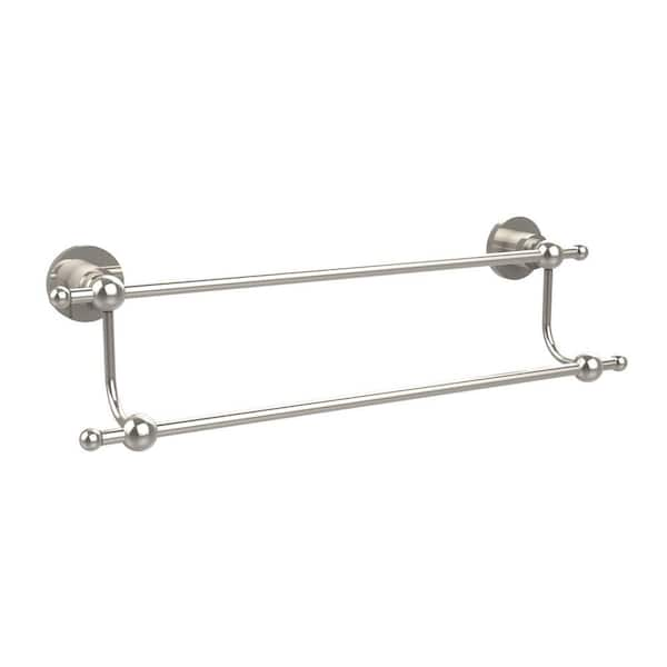 Allied Brass Astor Place Collection 30 in. Double Towel Bar in Polished Nickel