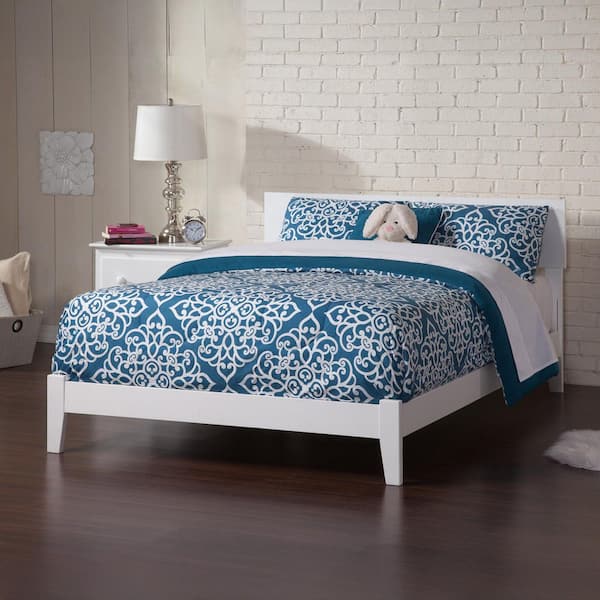 Orlando White Queen Traditional Bed