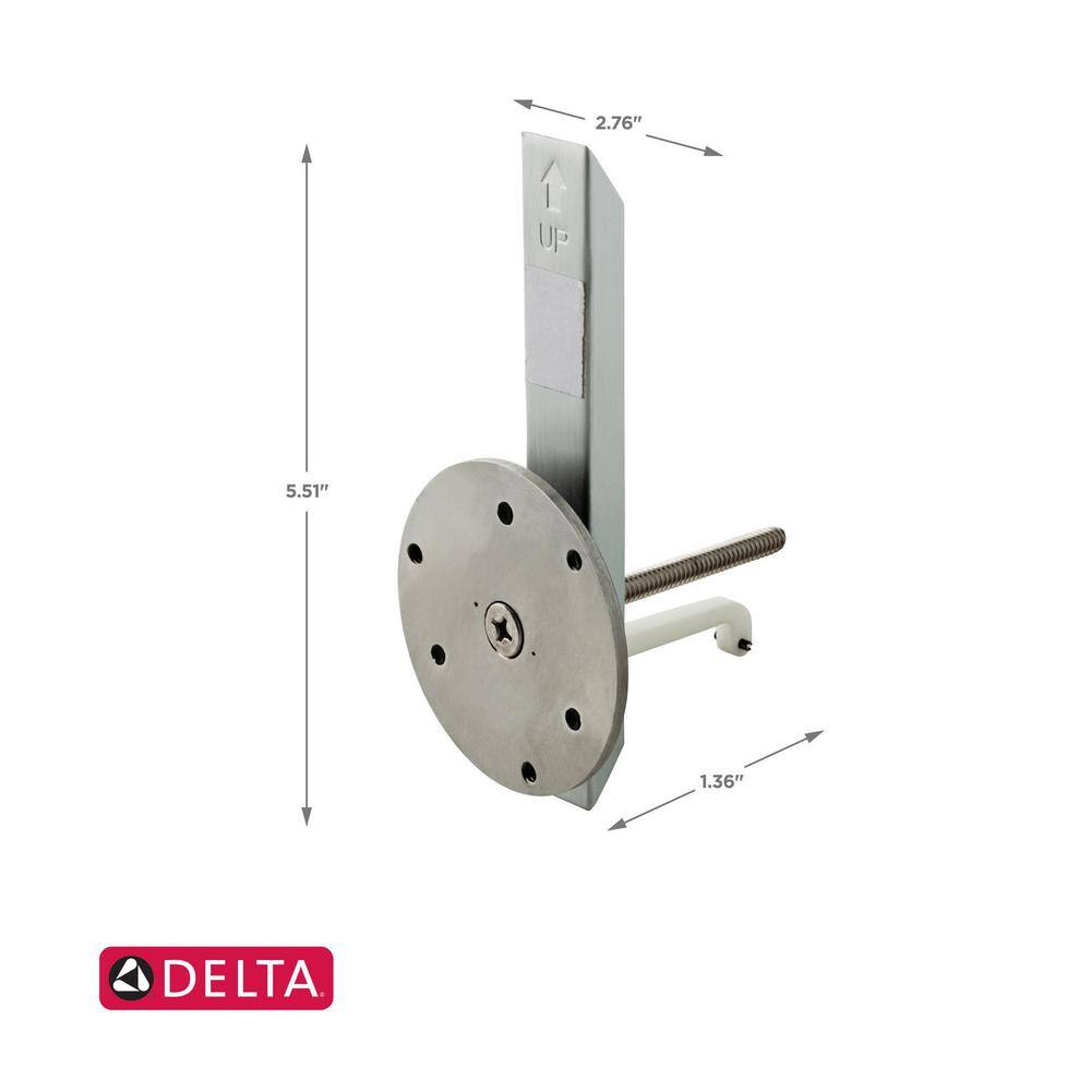 27" Brilliance Stainless Steel Wall Mounted Grab Bar Set