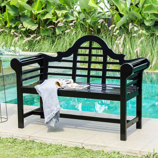 Cambridge Casual 4 ft. Capri Wood Outdoor Bench