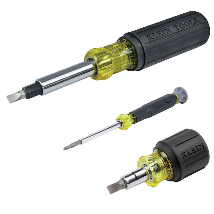 Klein Tools Multi-Bit Screwdriver And Nut Driver Set (3-Piece) – Home ...