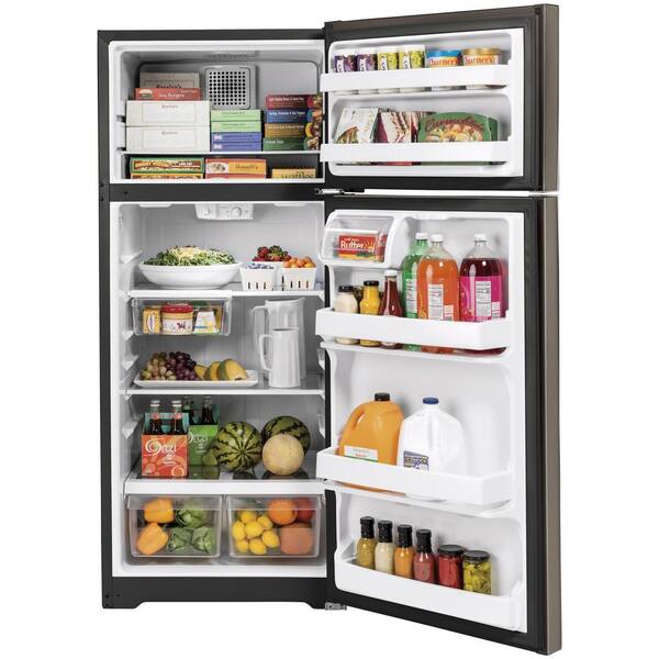 ge 18 cu ft top freezer refrigerator