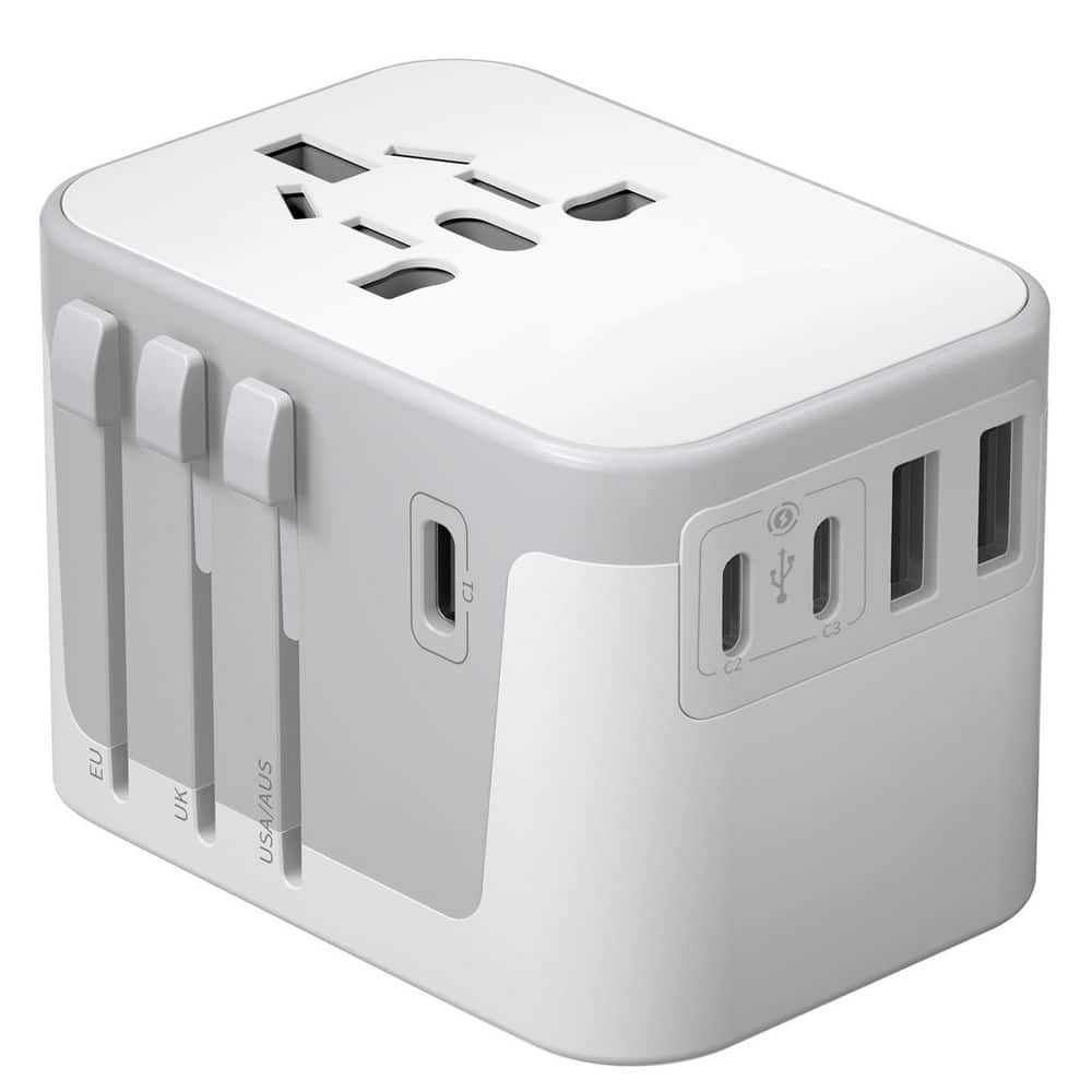 Chargeur Secteur Universel 30W 3 à 12V, 6 Embouts + Port USB LinQ T