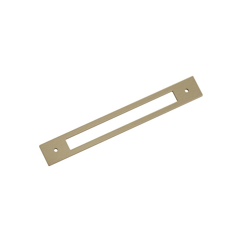 Medora 7-9/16 in. Center-to-Center Rectangle Golden Champagne Pull Cabinet Backplate price history on PriceWatchPro