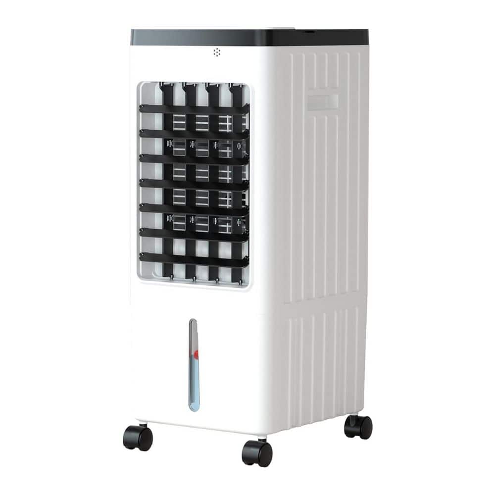 5,000 BTU Portable Air Conditioner Evaporative Cooler with Remote, 3-Speeds, 2 Gal Tank, 4-Ice Packs, for Bedroom Office price history on PriceWatchPro