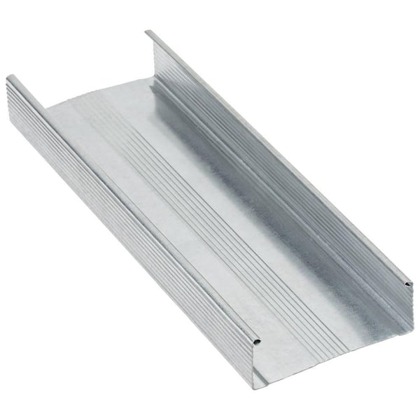 Super Stud Building Products 3-5/8 in. x 8 ft. 20-Gauge Galvanized Steel Wall Framing Stud
