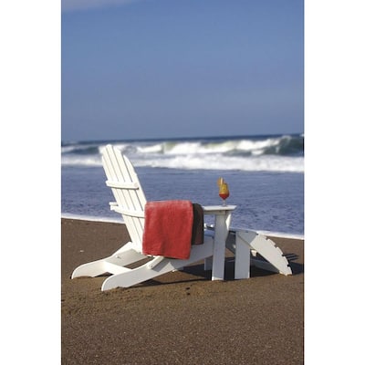 Black Plastic Adirondack Chairs Adirondack Chairs The Home Depot   Polywood Plastic Adirondack Chairs Ad5030bl E4 400 