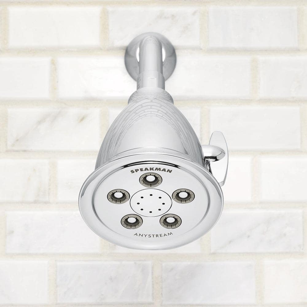 Speakman Chrome Wall Mounted High Pressure Shower Head