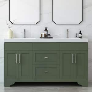 HOMEVY STUDIO Agnea 30 in. W x 21 in. D x 35 in. H Single Sink