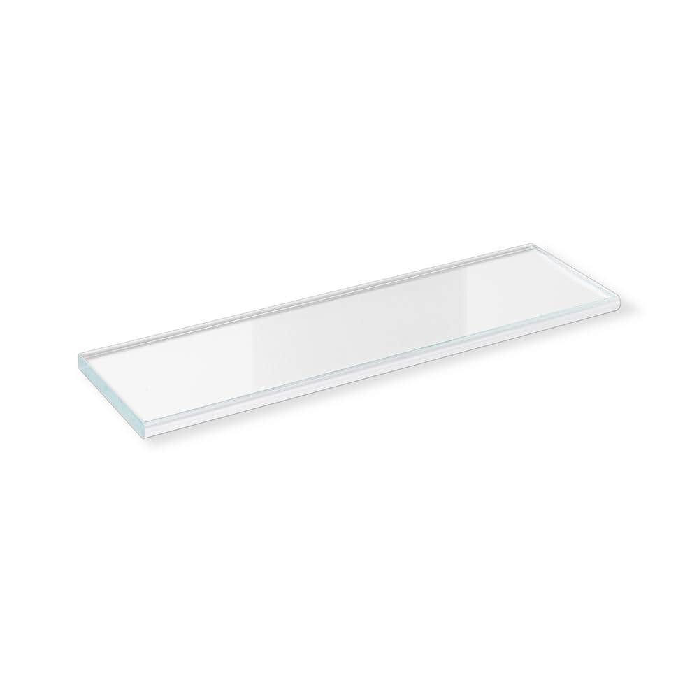 Clear Tempered Glass Shower Niche Shelf