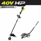 40V HP Brushless 15 in. Cordless Carbon Fiber Shaft Attachment Capable String Trimmer and Edger Attachment (Tool Only)