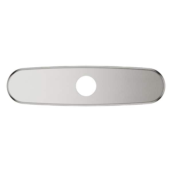 10 in. Metal Escutcheon in Supersteel Infinity Finish