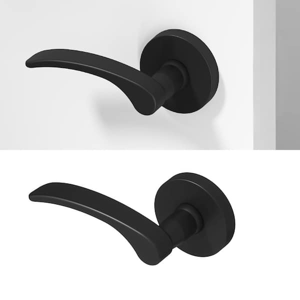 Defiant Tonebridge Matte Black Dummy Door Handle with Square Rose