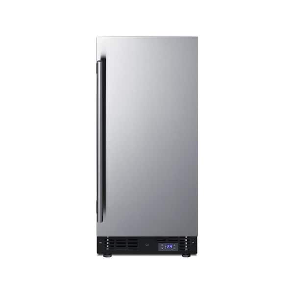 Summit Appliance 2.45 cu. ft. Frost Free Upright Commercial Freezer in Stainless Steel