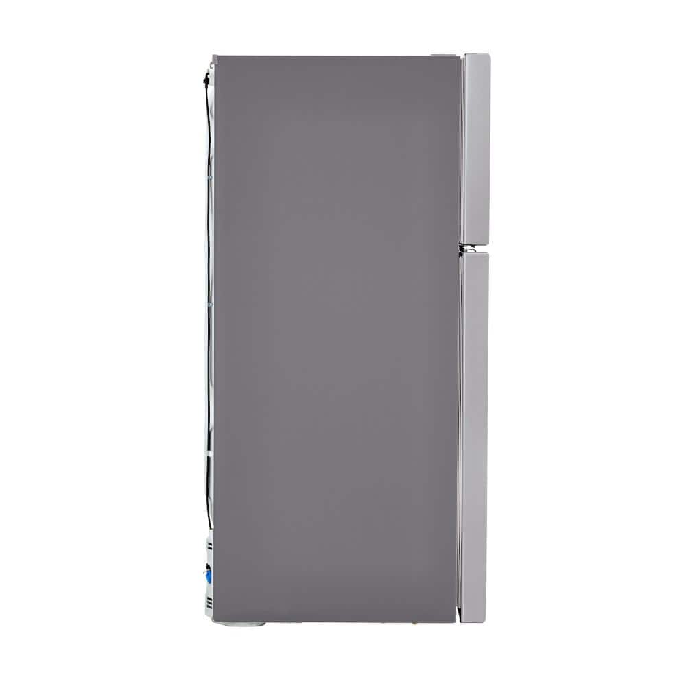 LG 24 cu.ft. Stainless Steel Top Freezer Refrigerator with Ice Maker