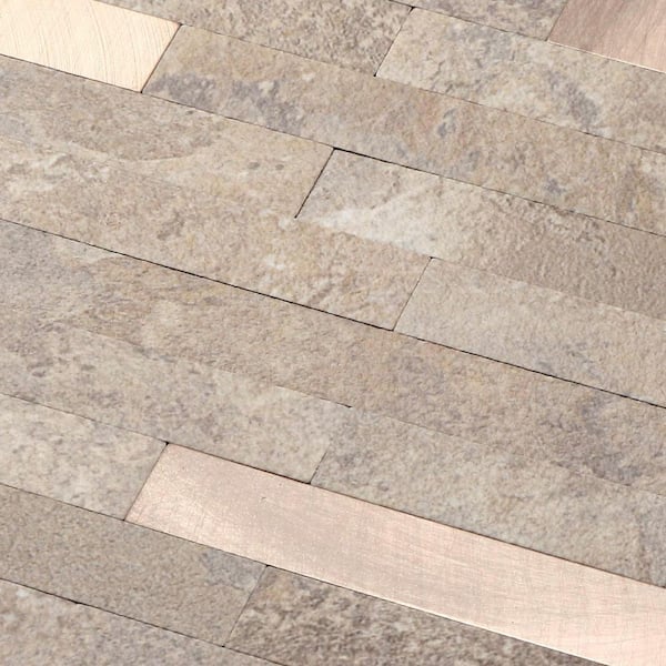 Marble Collection 6 in. x 12 in. PVC Peel and Stick Tile (20 sq. ft. /40-Pack)