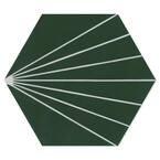 Spark C Summer 8 in. x 9 in. Cement Handmade Floor and Wall Tile (Box of 16/ 5.93 sq. ft.)