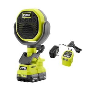 ONE+ 18V Cordless VERSE Clamp Speaker Kit with 1.5 Ah Battery and Charger