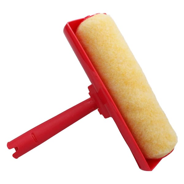 4 in. High-Density Foam Mini Paint Roller with Handle and Roller Cover