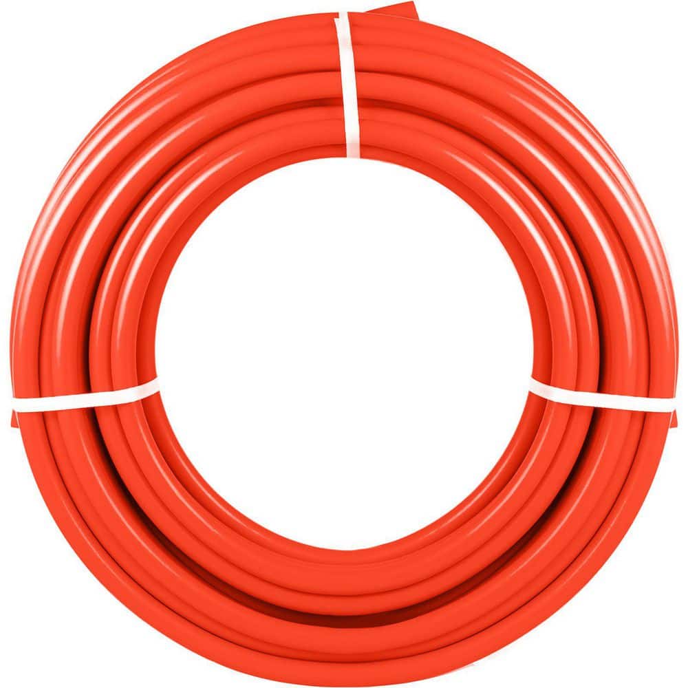 Oxygen Barrier 1/2 Inch 300 Feet Tube Coil EVOH PEX-B Pipe, for Residential Commercial Radiant Floor Heating, Red price history on PriceWatchPro