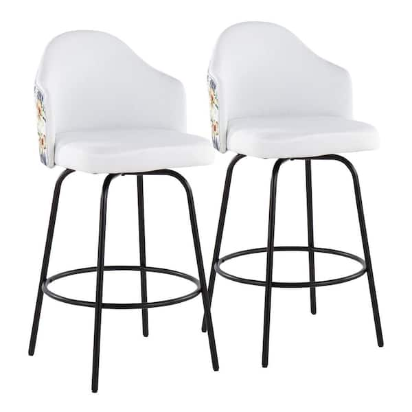 Floral best sale bar stools