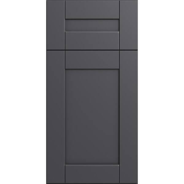 Home Decorators Collection - Washington 24 in. W x 21 in. D x 34.5 in. H Assembled Plywood Base Bath Cabinet in Onyx with Soft Close