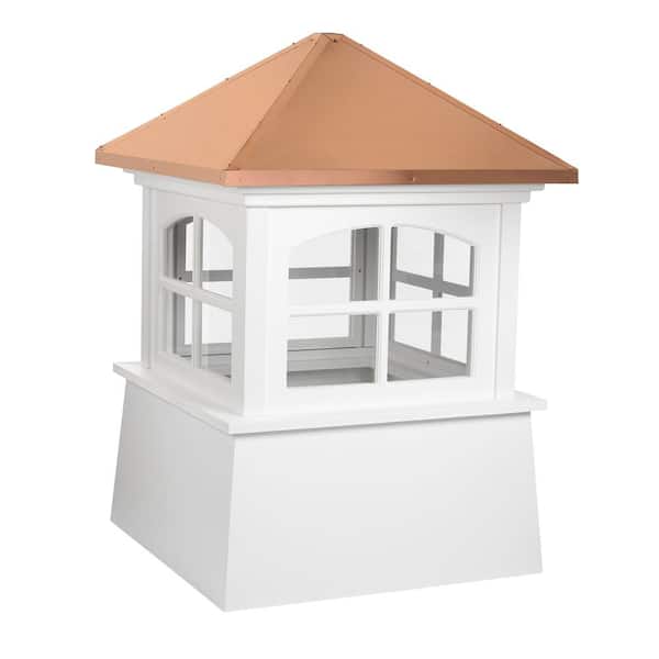 Good Directions Huntington 30 in. x 43 in. Vinyl Cupola with Copper Roof