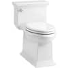 KOHLER Memoirs Stately 1-Piece 1.28 GPF Single Flush Elongated Toilet ...