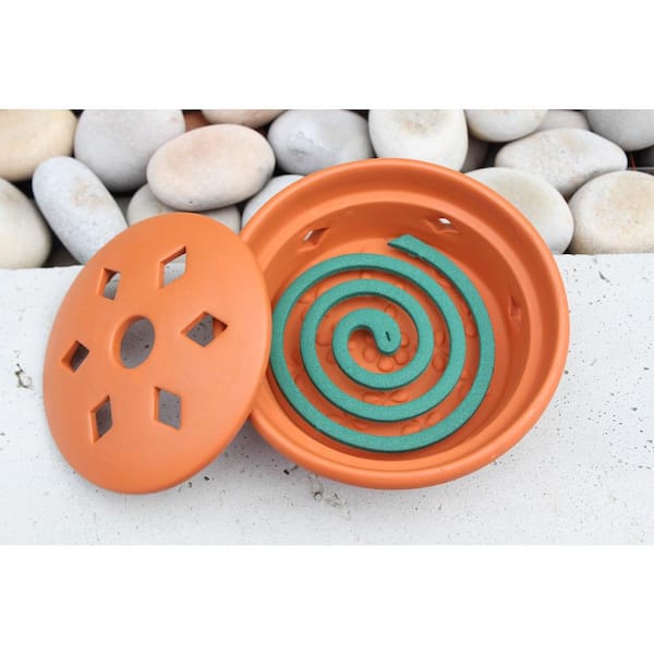 Mosquito Coil Burner with Mosquito Coils COMBO - The Home Depot