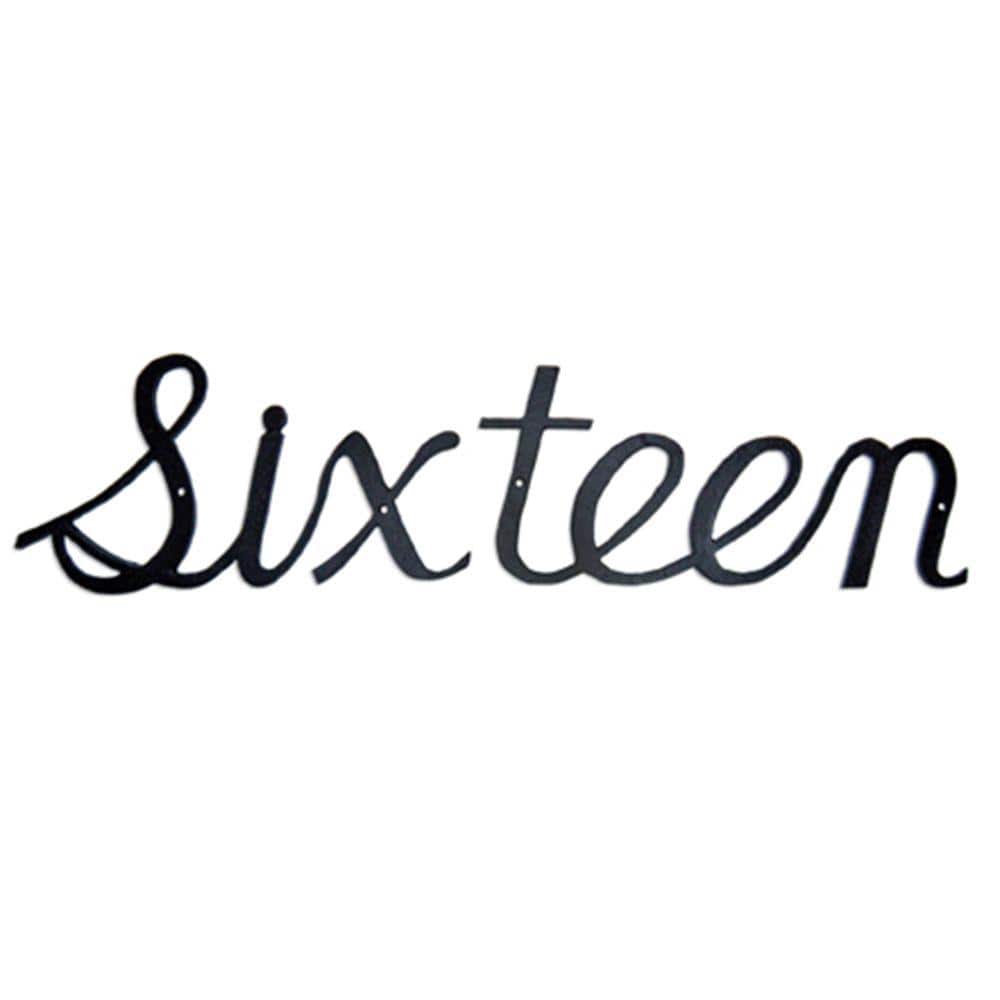 5.25 in. Aluminum Script House Number Sixteen price history on PriceWatchPro
