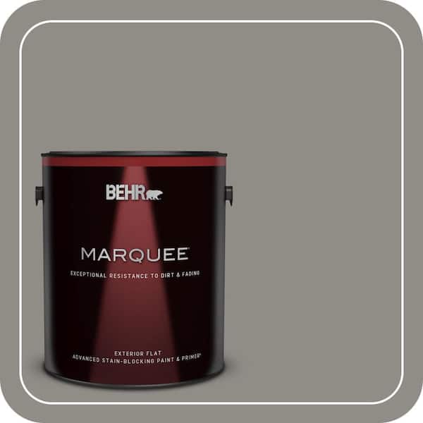 BEHR MARQUEE 1 gal. #PPU24-08 Parador Stone Flat Exterior Paint & Primer